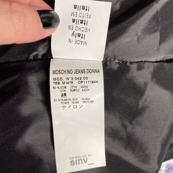 Moschino Velvet Embellished Jacket - Picture 9 of 12